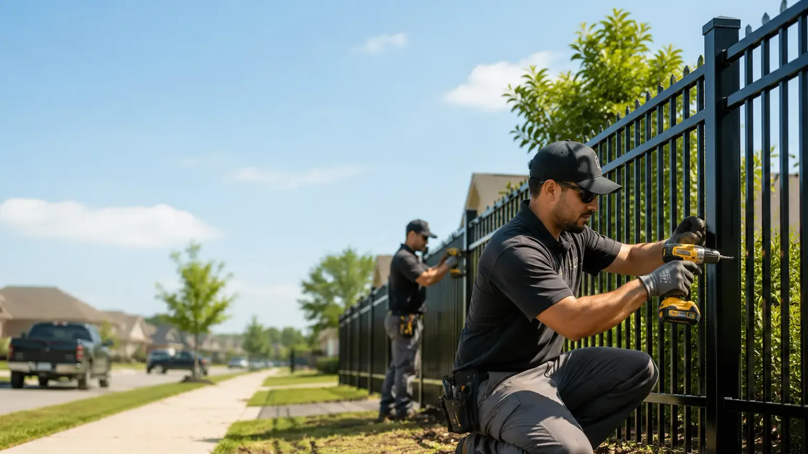 Metal Fence Installation in White Mills, PA